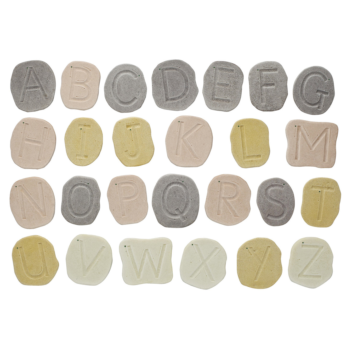 letterstenen hoofdletters