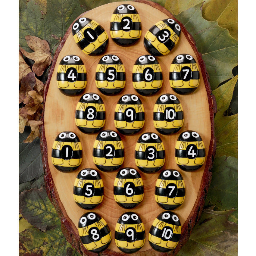 Yellow Door telstenen bijen