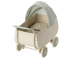 Maileg kinderwagen Micro blauw