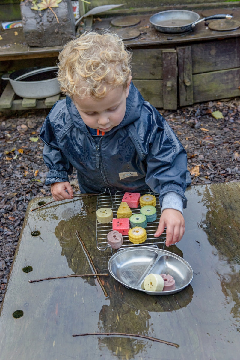 Yellow Door sensorische stenen grill spiesjes kebab