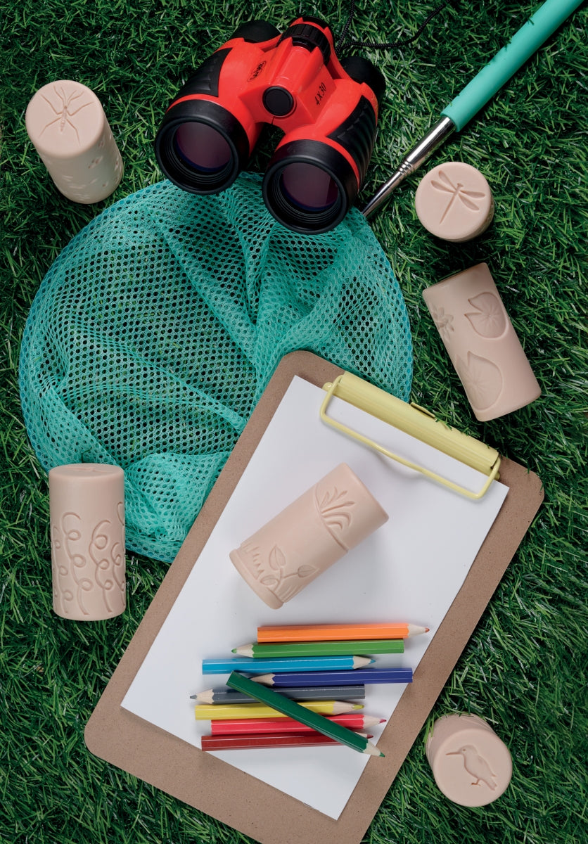 Yellow Door 6 rollers leven in de vijver