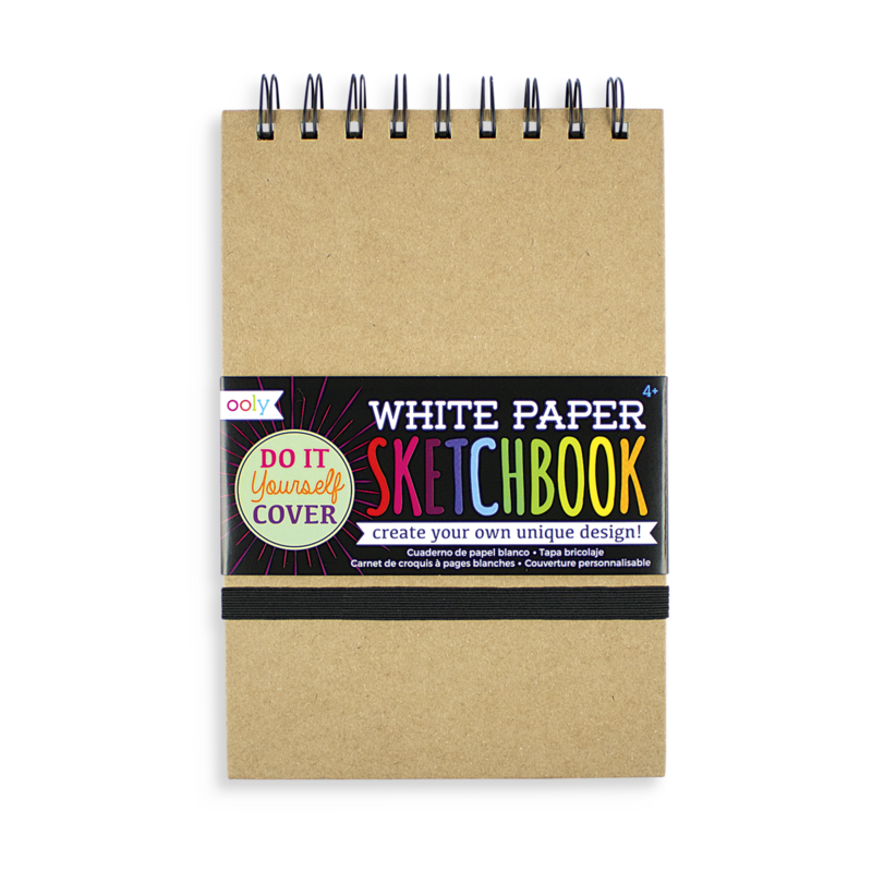 Ooly DIY sketchboek wit papier - small