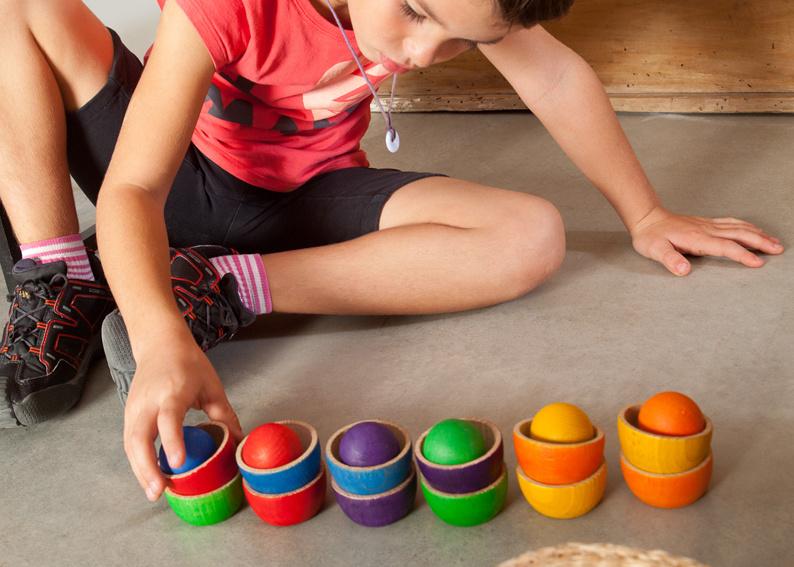 bal verstoppen met Grapat open einde speelgoed