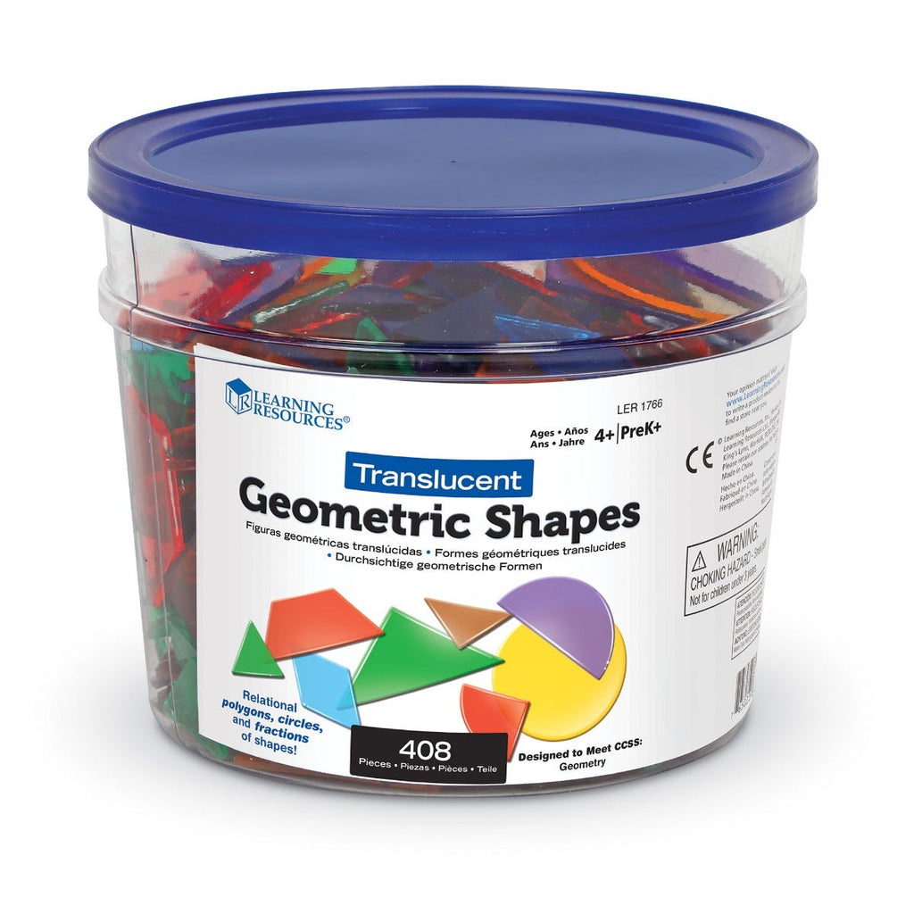 Learning Resources transparante vormen