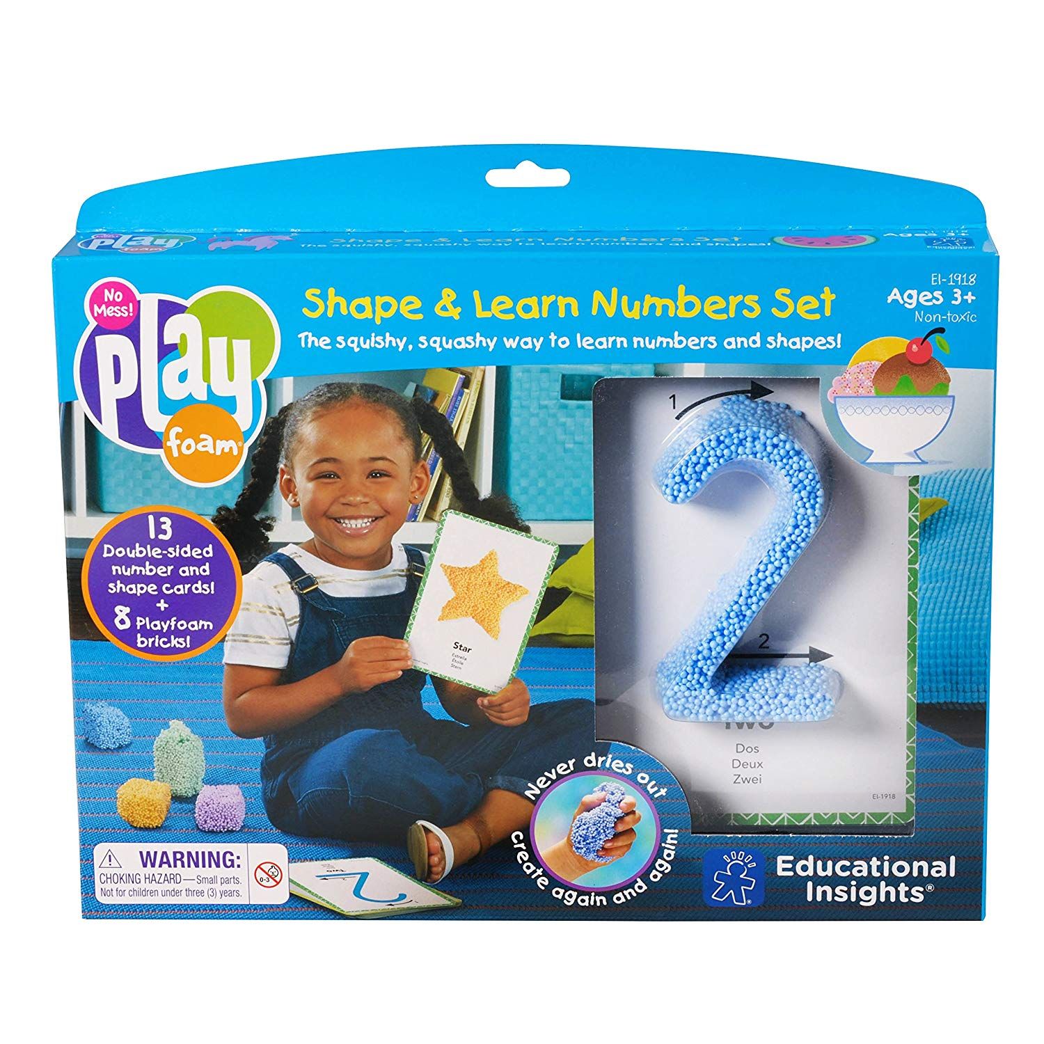Playfoam® set met cijfers
