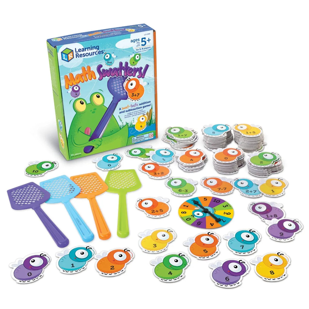 Learning Resources Math Swatters: optellen en aftrekken