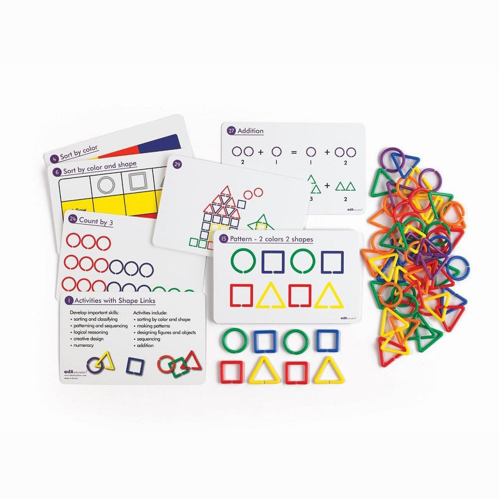 shape link activity set van EDX - inhoud van de verpakking