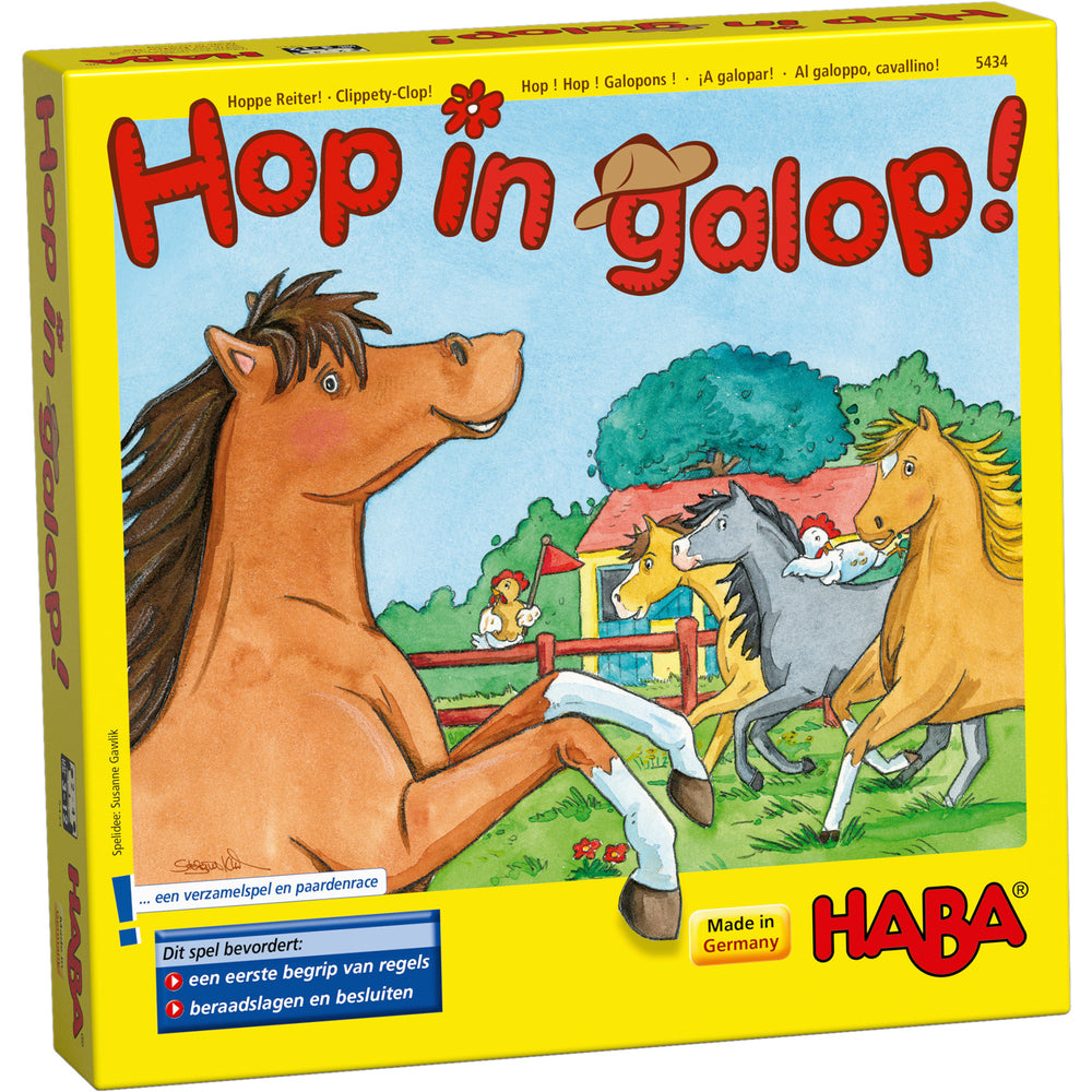 Haba hop in galop!