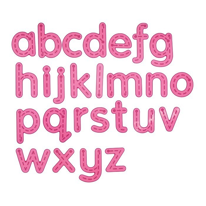 silishapes alfabet letters
