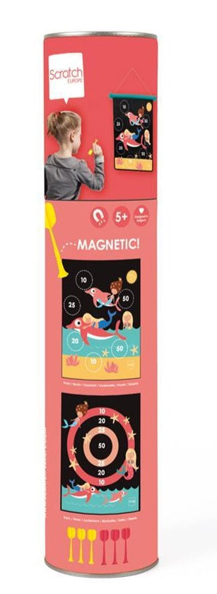 Scratch magnetische darts zeemeerminnen verpakking