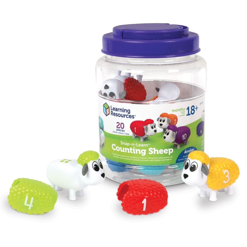 Learning Resources snap-n-learn tel schapen in verpakking