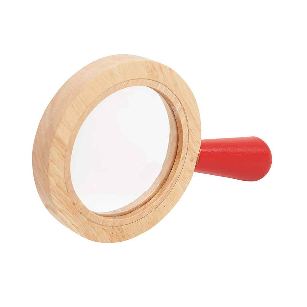 houten vergrootglas