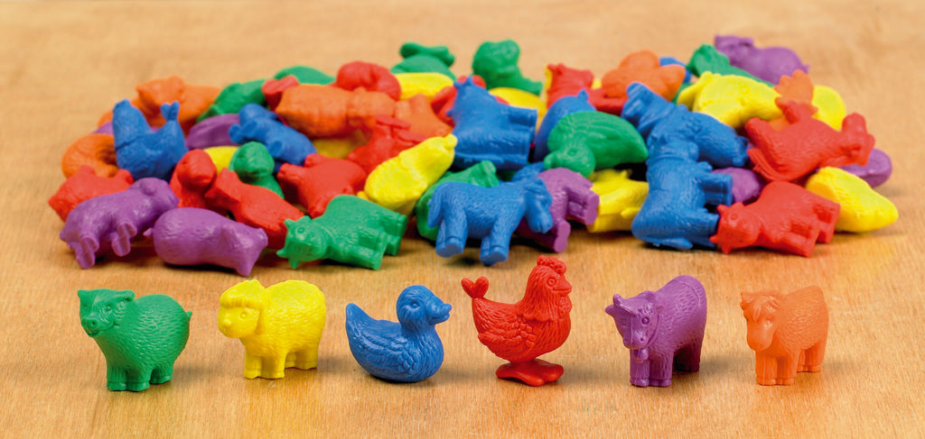 EDX leer sorteren met boerderijdieren