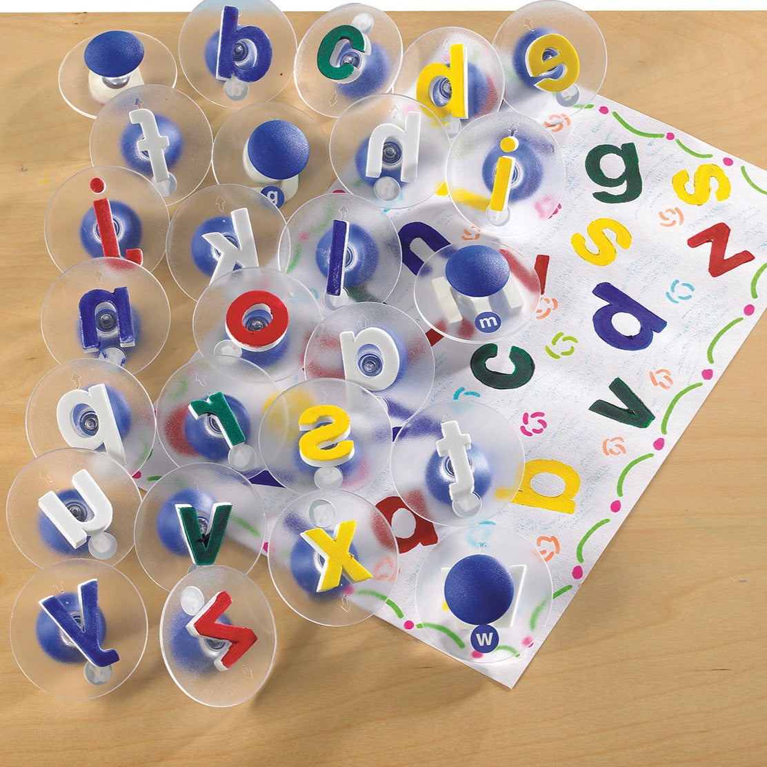 EDX stempels alfabet