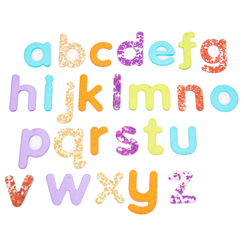 Tickit regenboog glitter letters