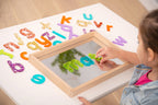 Rainbow Glitter Letters - Pk26
