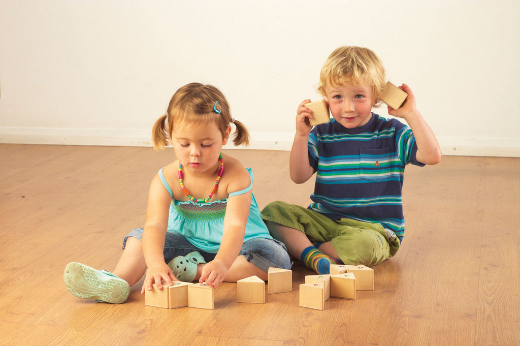 Tickit 12 geluidsblokken prisma