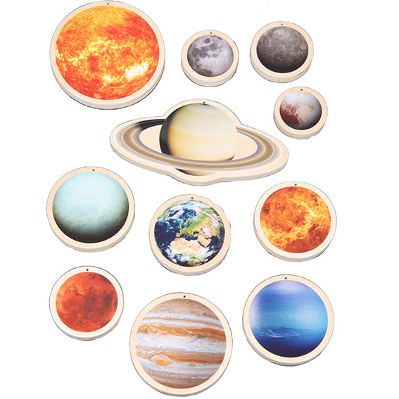 Tickit 11 houten planeten