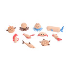 Tickit houten zeedieren