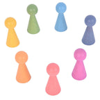 Tickit 7 houten figuren in regenboogkleuren