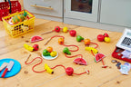 Tickit houten fruit rijgspel
