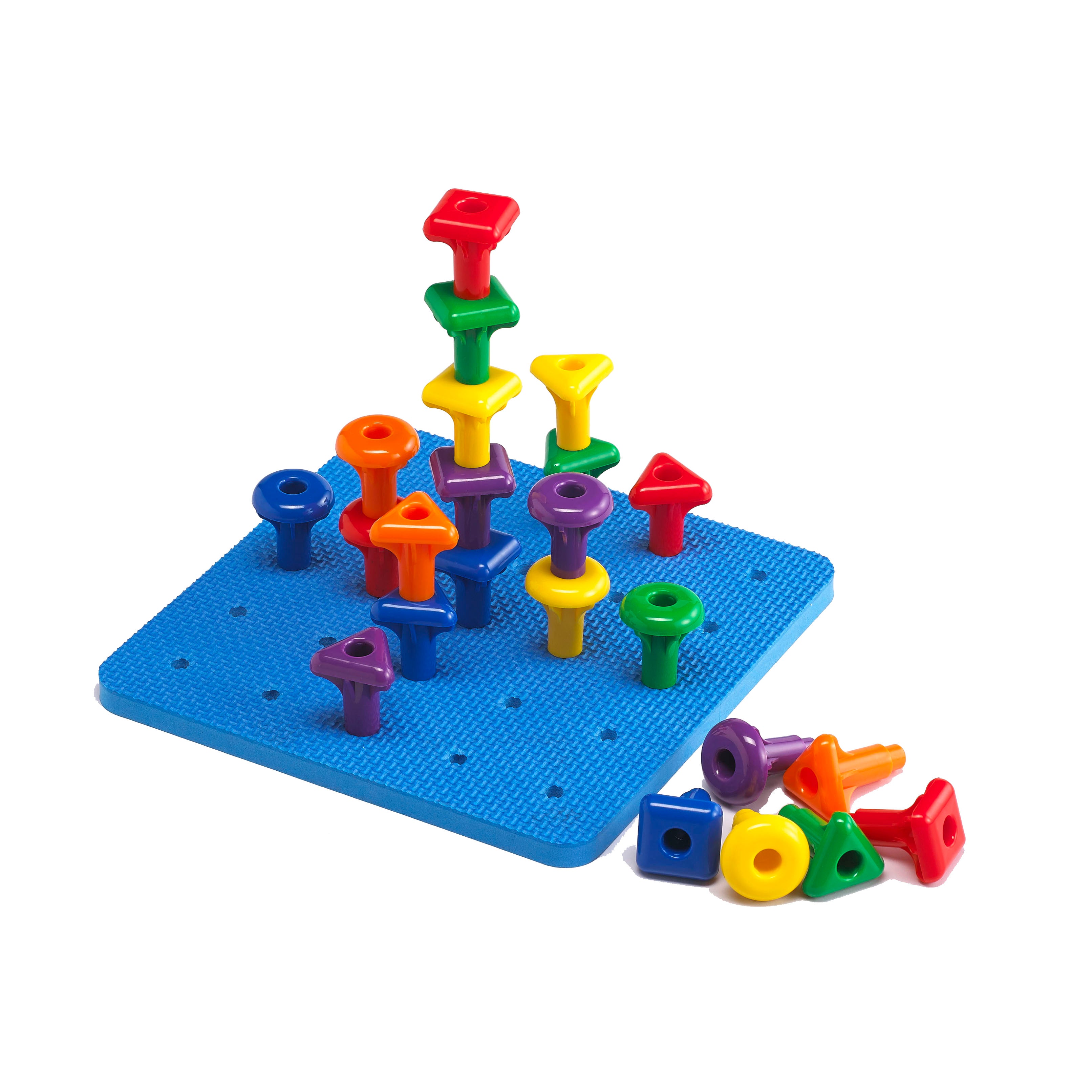 EDX geo pegs en pegboard set