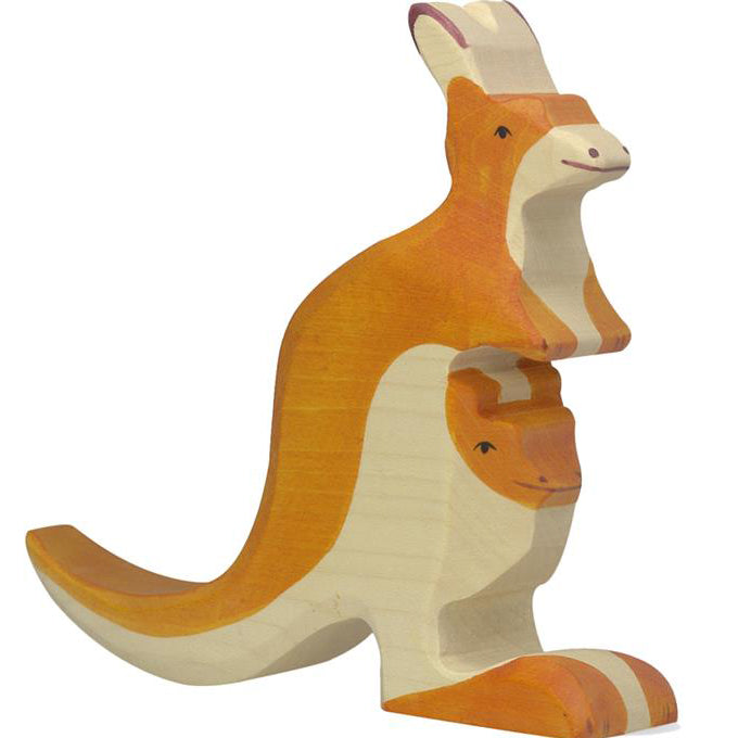 holztiger houten kangoeroe