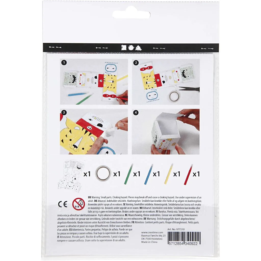 Mini creatieve knutselset Monsters en robotten