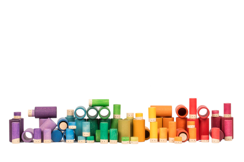 Grapat Lola open einde speelgoed poppetjes met buisjes