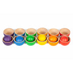 Grapat set van 6 ballen en 12 schaaltjes