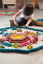 mooie houten mandala