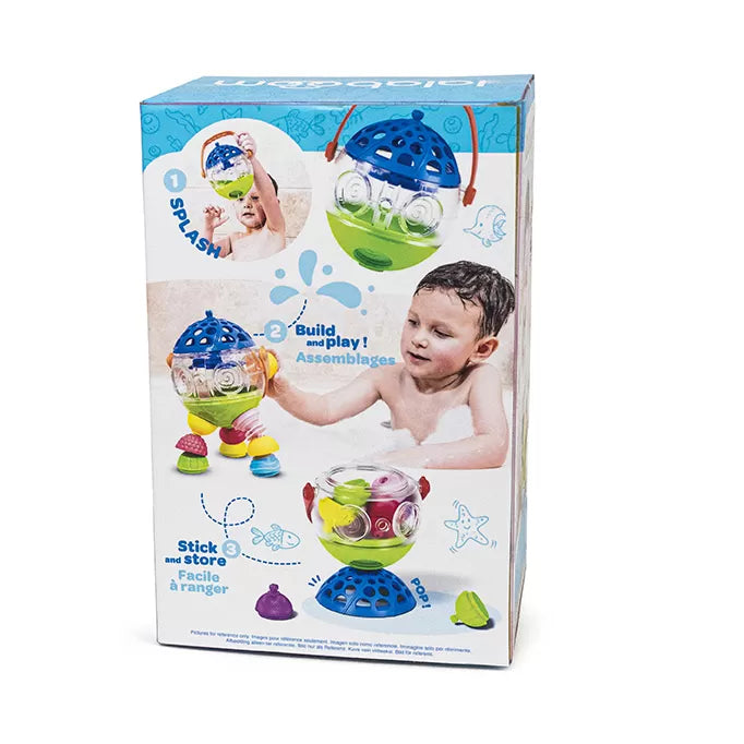 Lalaboom badspeelgoed splashball en kralen 12 stuks