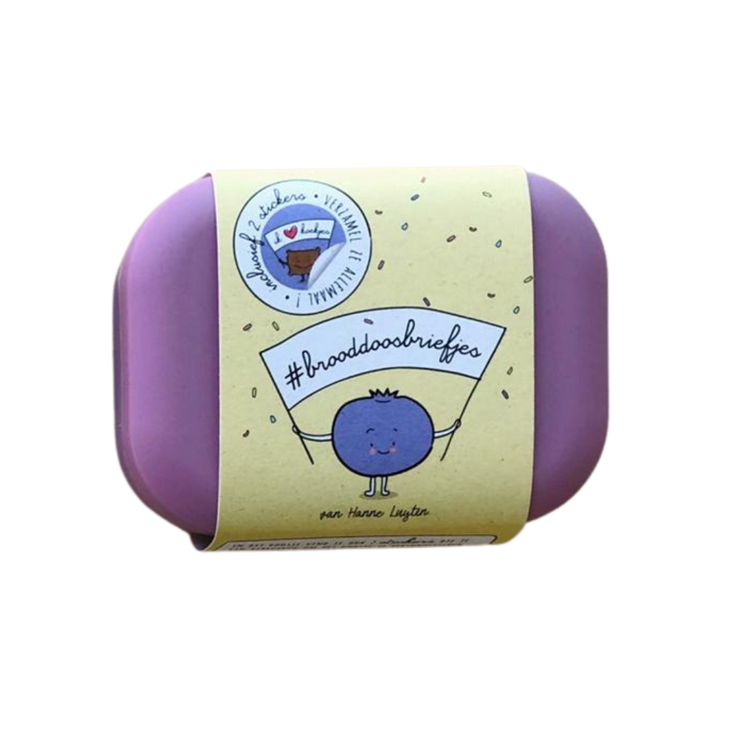 Hanne Luyten - brooddoosbriefjes reeks 2 met snackdoos