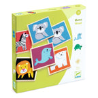 Djeco houten memo met dieren