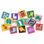 Djeco houten memo met dieren