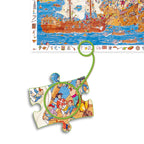 Djeco observatiepuzzel piraten 100 stukken