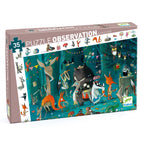 Djeco observatiepuzzel het dierenorkest 35 stukken