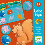 Djeco lotto dieren