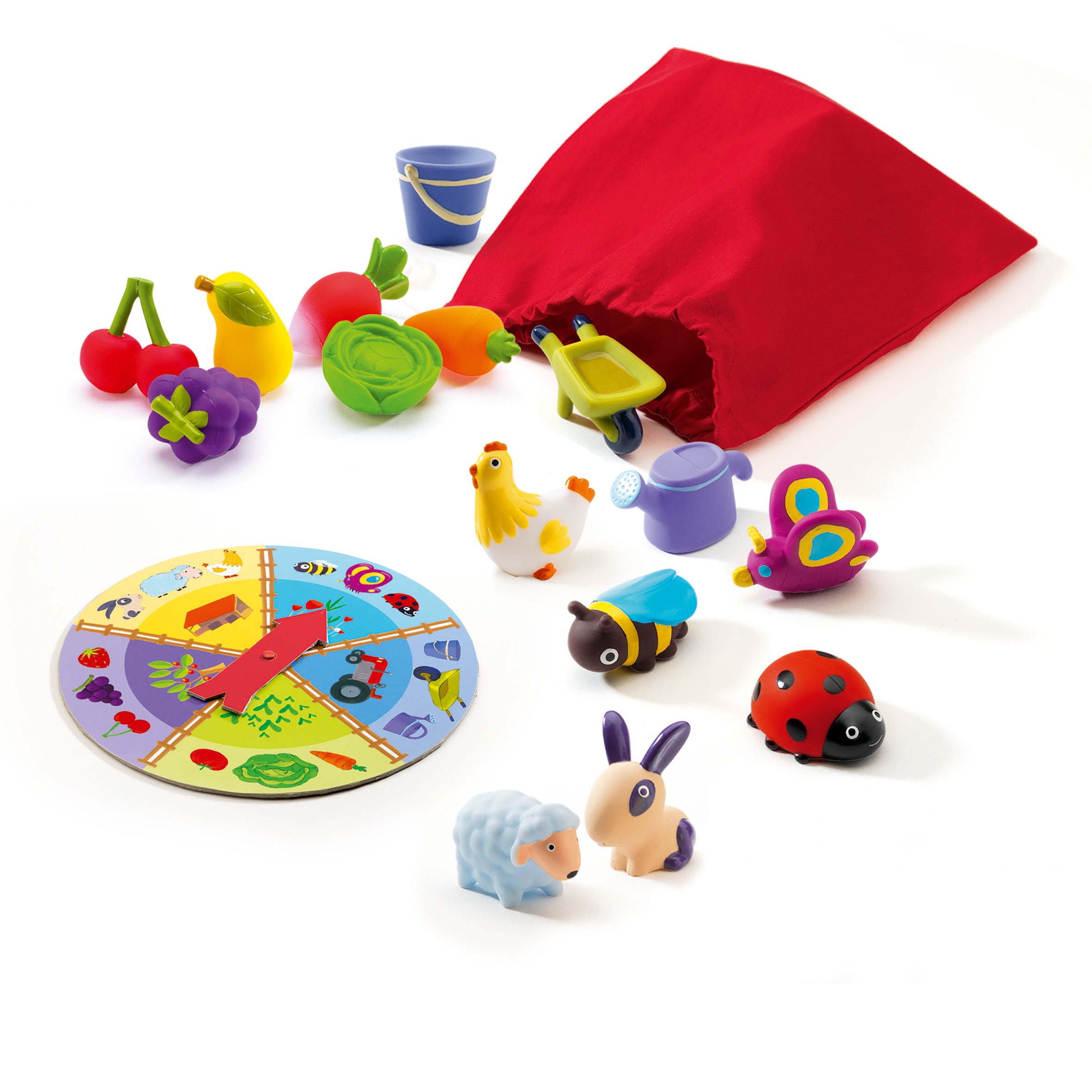 Djeco lotto tactilo voelspel boerderij