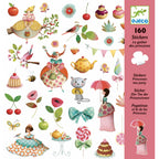 Djeco 160 stickers theekransje met prinsessen