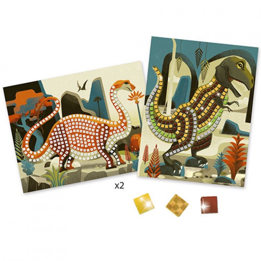 Djeco mozaiek dinosaurussen