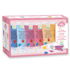 Djeco 6 tubes vingerverf in zachte tinten