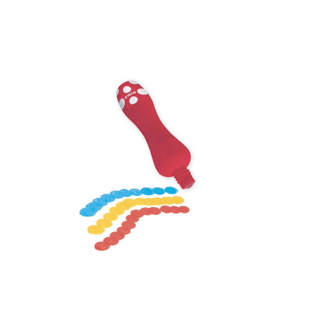 Djeco 6 stiften met schuim punt