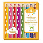 Djeco set van 8 kleurpotloden voor kleintjes