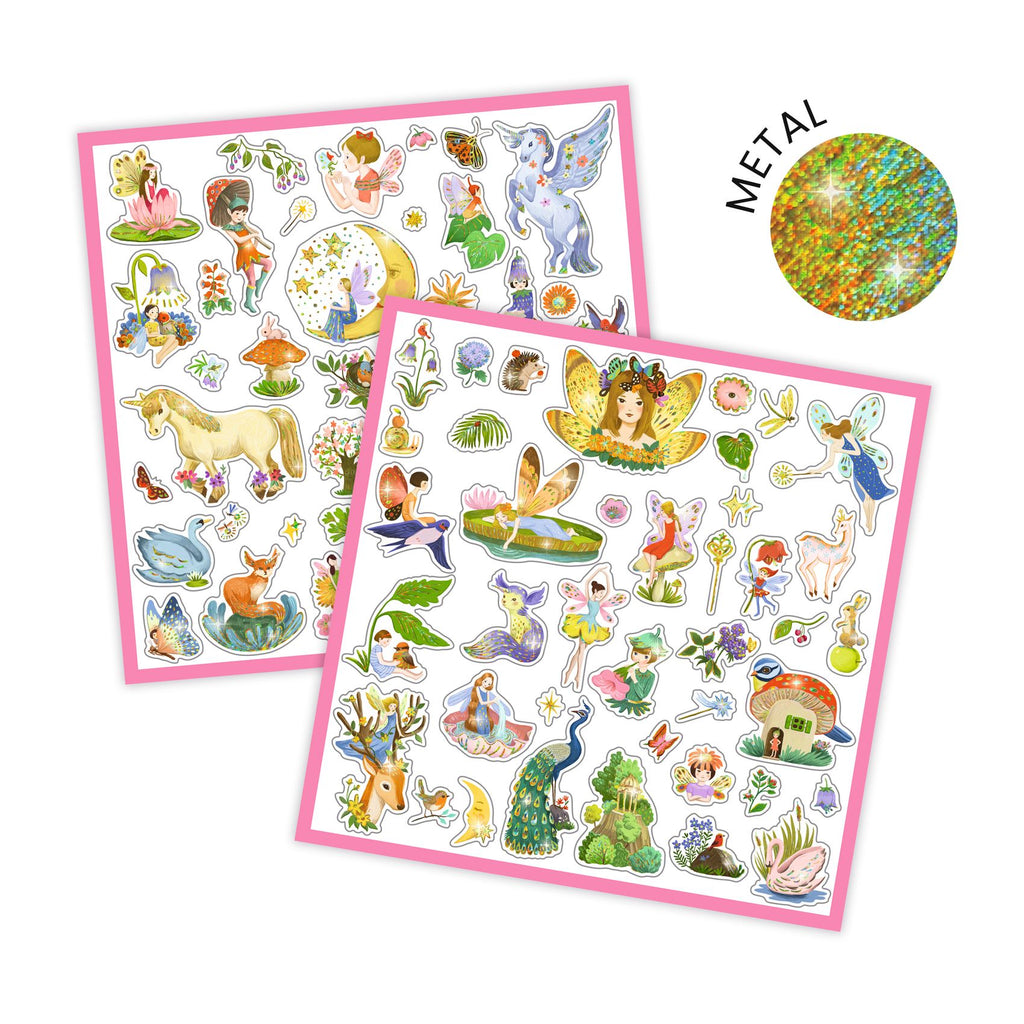 160 Stickers fantasie
