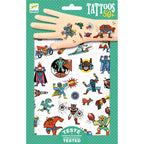 Djeco tatoeages superhelden vs slechteriken