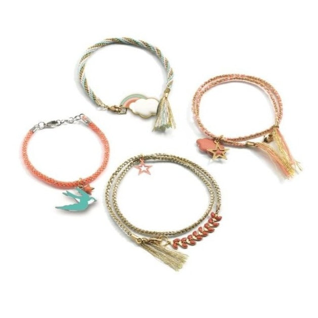 Djeco Kumihimo Céleste armbanden maken