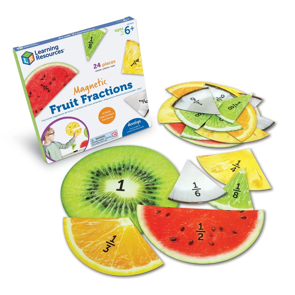 Learning Resources magnetische fruit breuken