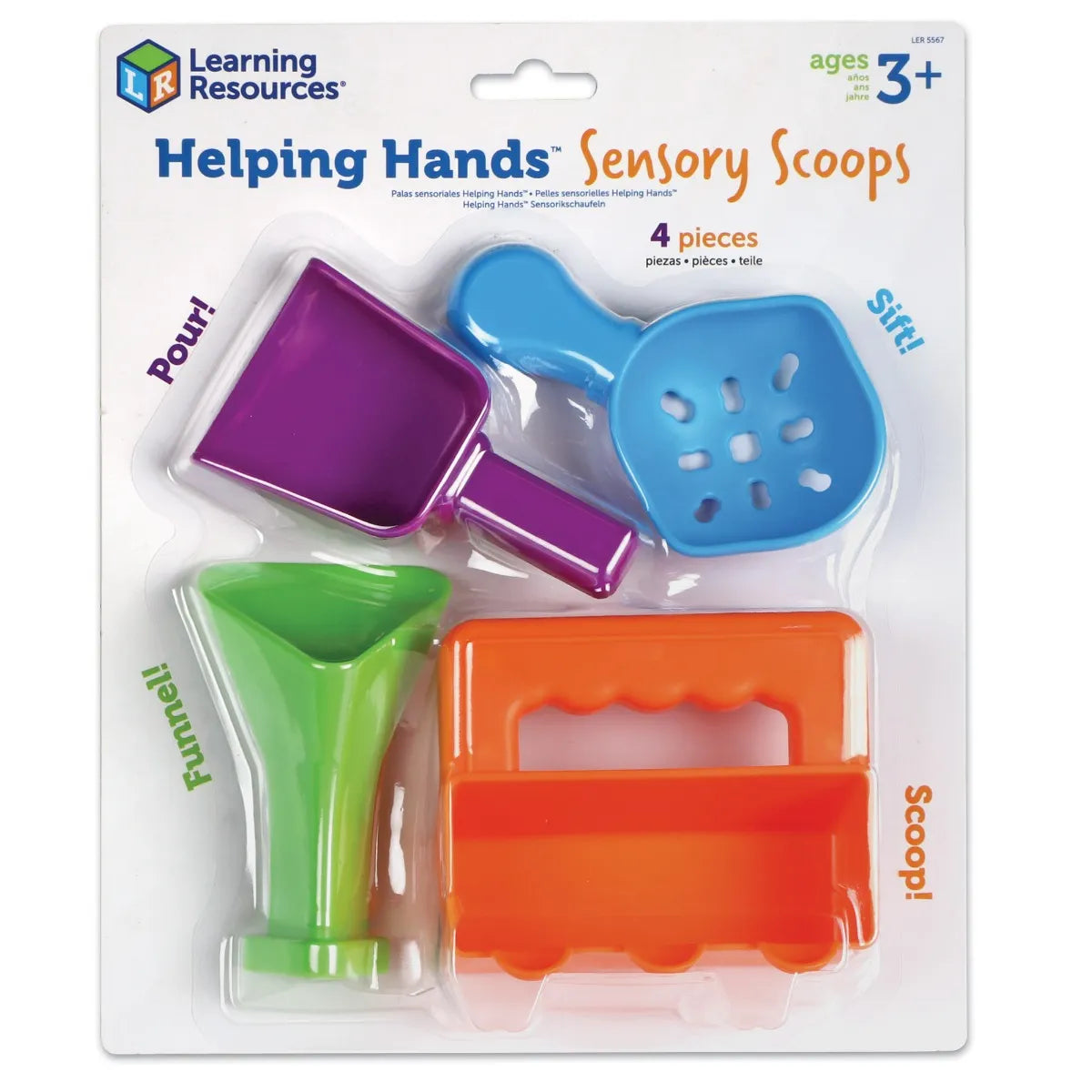Learning Resources Helping Hands fijne motoriek scoopers set