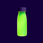 Petit Boum sensorische fles Float fluo geel Glow in the Dark